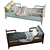 Sofia Toddler Bed - Dreamy Comfort for Your Little One 3D model small image 1