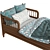 Sofia Toddler Bed - Dreamy Comfort for Your Little One 3D model small image 2