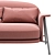 Sleek and Modern: Saba Italia Kepi Sofa 3D model small image 2