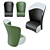 KASTEL KOCCOLA TOP Chair: Sleek Design & Premium Comfort 3D model small image 2