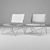 Modern SRA1 Chair: Sleek Design by Abraham & Rol 3D model small image 3