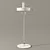 Aloa Blanca: Stylish Table Lamp by Aromas Factory 3D model small image 2