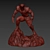 Honorable Warrior: Wolverine Statue 3D model small image 3