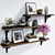 Elegant Bridge Bracket Shelf 3D model small image 1