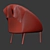 Modern Lounge Armchair in 3dsmax 3D model small image 3
