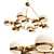 Elegant Piazetta Chandelier 3D model small image 1