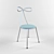 Playful Kids Chair Bow 3D model small image 1