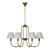 Elegant MW-Light Consuelo Chandelier 3D model small image 2