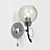 Melefa 3507/1W: Sleek Italian High-Tech Sconce 3D model small image 2