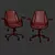 ErgoLux Office Chair 3D model small image 3