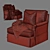 Baker's Choice Simmons Chair 3D model small image 3