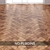 Title: Brown Oak Parquet Floor Tiles 3D model small image 1