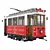 Retro Ride: Taksim Nostalgic Trem 3D model small image 1