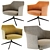 Poliform Stanford Bridge Chair - Elegant, Comfortable Design 3D model small image 2
