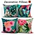 Decorative Pillow Set: 3D Model 3D model small image 1