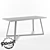 Modern Loft-Style Table "Amsterdam 3D model small image 2