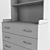 Versatile Changing Table with Storage 3D model small image 3