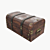 Vintage Trunk 3 3D model small image 2