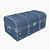 Vintage Trunk 3 3D model small image 3