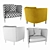 Blendy DePadova Armchair: Contemporary Comfort 3D model small image 2