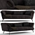 Stylish Lester Sofa: Polys 181,636 3D model small image 1