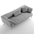 Stylish Lester Sofa: Polys 181,636 3D model small image 3