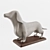 Whimsical Wiener Dog Sculpture 3D model small image 2