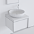 Ceramica Cielo Multiplo Vanity Set 3D model small image 3