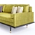 Elegant Vientiane Sofa 3D model small image 2