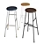 Sleek Cornet Stool 3D model small image 2