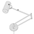 RH Champeaux Swing-Arm Sconce: Stylish Illumination 3D model small image 3