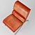 Sophisticated Strick & Bolton Leather Chair 3D model small image 3