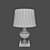 Elegant Bedside Lamp 3D model small image 2