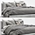 Sleek Charles Bed: Sophisticated Elegance 3D model small image 2