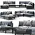 Cadogan: Stylish Modular Sofa 3D model small image 1