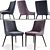 Blaisdell Strip Chair: Elegant and Comfortable 3D model small image 1