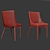 Blaisdell Strip Chair: Elegant and Comfortable 3D model small image 3