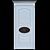 Elegant Florence Porte Vista Doors 3D model small image 3