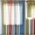 Sheer Voile Curtains Set | EMILY Collection | Variety of Colors 3D model small image 1