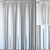 Sheer Voile Curtains Set | EMILY Collection | Variety of Colors 3D model small image 2