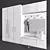 Customizable Hall Storage Unit by MR.Doors 3D model small image 2