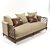 Contemporary Corona Sofa 3D model small image 2