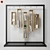 Frame Bookcase: Stylish and Functional 3D model small image 1