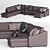 Liverpool Dream Modul Sofa with Dantone Elegance 3D model small image 1