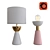 Whimsical Figural Accent Light - Blush 3D model small image 1
