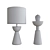Whimsical Figural Accent Light - Blush 3D model small image 2