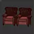 Cozy Armchair for Ultimate Comfort 3D model small image 3