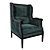 Gallia Armchair | Seven Sedie Collection 3D model small image 1