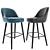 Sleek 375 Walter Knoll Counter Stool 3D model small image 2