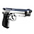 Beretta 92FS: Sleek Design, 9mm Caliber 3D model small image 3